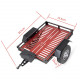 1/10 scale rc single-axle trailer diy toy for scx10/trx-4 modified model cars (kit version) 1/10 scale rc single-axle trailer diy toy for scx10/trx-4 modified model cars (kit version)