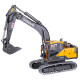 1/14 2.4g rtr metal remote control excavator rc engineering construction truck vehicle - electric cylinder version 1/14 2.4g rtr metal remote control excavator rc engineering construction truck vehicle - electric cylinder version