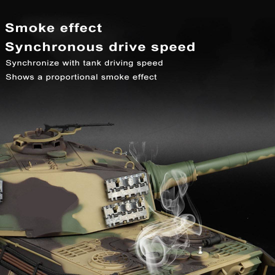 1:16 german henschel tiger king battle 2.4g rc military tank with sound smoke shooting effect for sale 1:16 german henschel tiger king battle 2.4g rc military tank with sound smoke shooting effect for sale