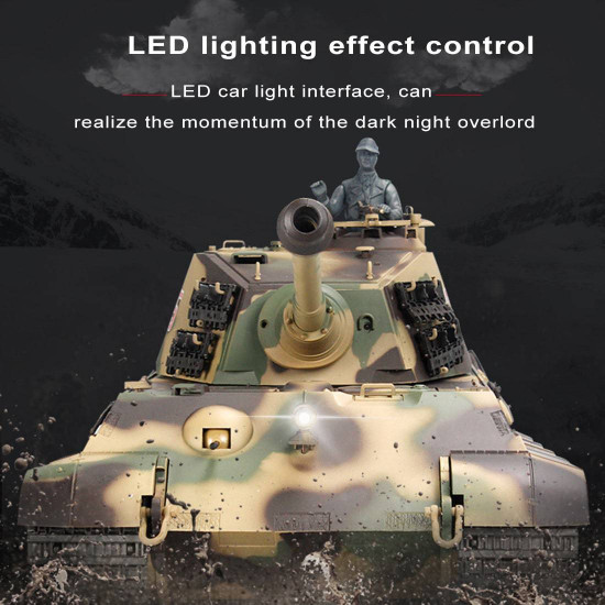 1:16 german henschel tiger king battle 2.4g rc military tank with sound smoke shooting effect for sale 1:16 german henschel tiger king battle 2.4g rc military tank with sound smoke shooting effect for sale