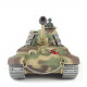 1/16 german henschel tiger king battle tank 2.4g 360° rotation military tank 1/16 german henschel tiger king battle tank 2.4g 360° rotation military tank