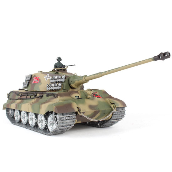 1/16 german henschel tiger king battle tank 2.4g 360° rotation military tank 1/16 german henschel tiger king battle tank 2.4g 360° rotation military tank
