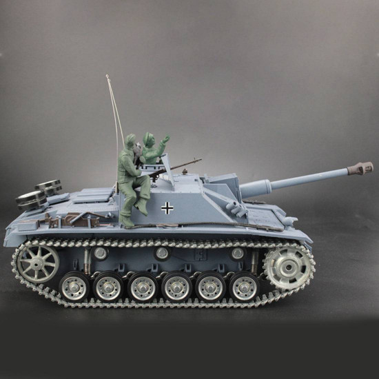 1:16 german iii-f8 assault tank 2.4g military rc tank model - metal ultimate edition 1:16 german iii-f8 assault tank 2.4g military rc tank model - metal ultimate edition
