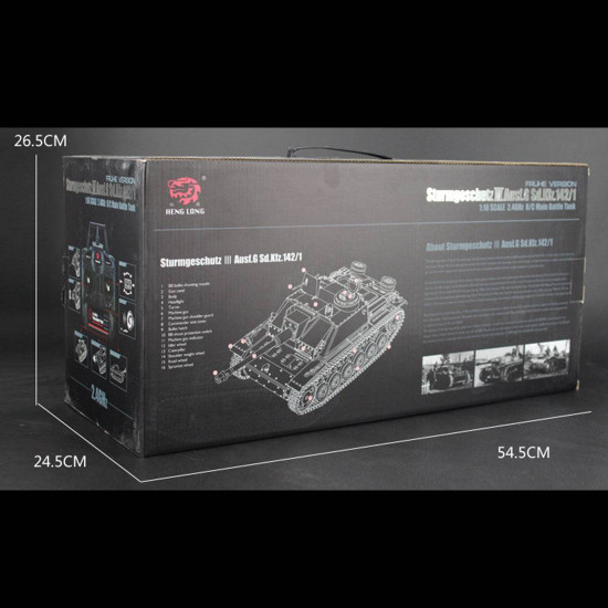 1:16 german iii-f8 assault tank 2.4g military rc tank model - metal ultimate edition 1:16 german iii-f8 assault tank 2.4g military rc tank model - metal ultimate edition