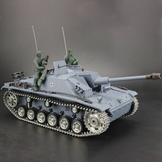1:16 german iii-f8 assault tank 2.4g military rc tank model - metal ultimate edition 1:16 german iii-f8 assault tank 2.4g military rc tank model - metal ultimate edition