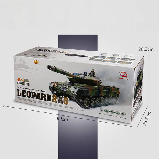 1/16 german leopard 2a6 main battle tank 2.4g rc radio controlled model military tank 1/16 german leopard 2a6 main battle tank 2.4g rc radio controlled model military tank