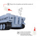 1/16 german tiger heavy tank 2.4ghz rechargeable rc military tank model 1/16 german tiger heavy tank 2.4ghz rechargeable rc military tank model