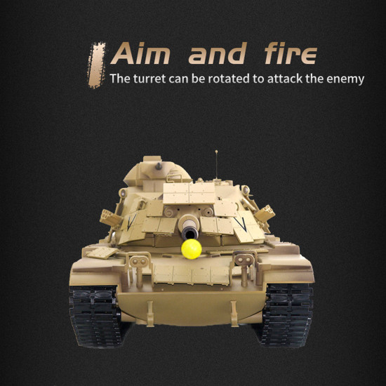 1/16 rc tank 2.4g american m60a1 main battle tank model vehicle model toys with lights&sounds (basic version) 1/16 rc tank 2.4g american m60a1 main battle tank model vehicle model toys with lights&sounds (basic version)