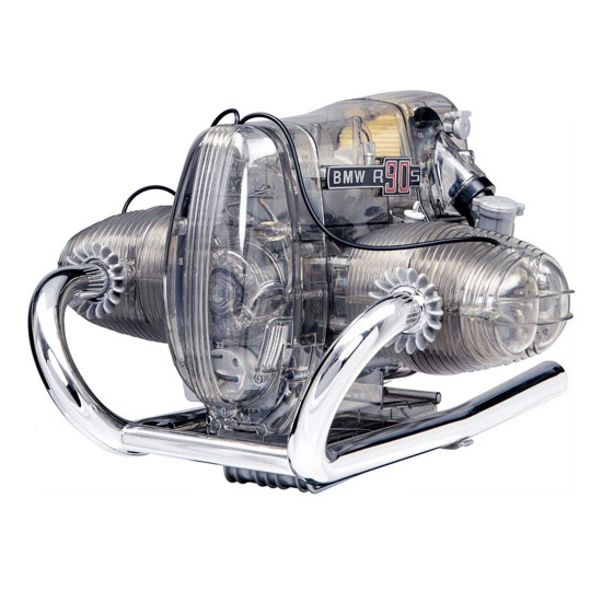 1:2 visible flat twin airhead engine model kit diy stem engine model 1:2 visible flat twin airhead engine model kit diy stem engine model