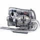 1:2 visible flat twin airhead engine model kit diy stem engine model 1:2 visible flat twin airhead engine model kit diy stem engine model