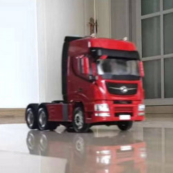 1/24 2.4g  simulation rc engineering  tow truck detachable flatbed semi trailer tractor model rtr
