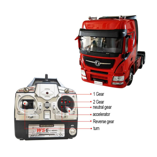 1/24 2.4g simulation rc engineering tow truck detachable flatbed semi trailer tractor model rtr 1/24 2.4g simulation rc engineering tow truck detachable flatbed semi trailer tractor model rtr