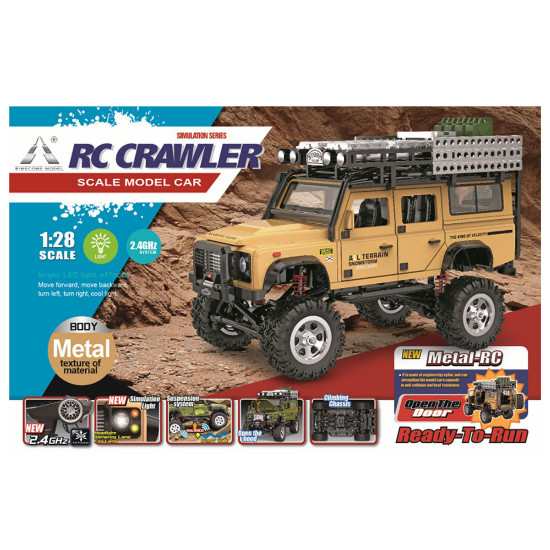 1/28 rc climbing car 2.4g 4wd rc electric car mini alloy off-road climbing car with led car lamp 1/28 rc climbing car 2.4g 4wd rc electric car mini alloy off-road climbing car with led car lamp