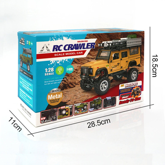 1/28 rc climbing car 2.4g 4wd rc electric car mini alloy off-road climbing car with led car lamp 1/28 rc climbing car 2.4g 4wd rc electric car mini alloy off-road climbing car with led car lamp