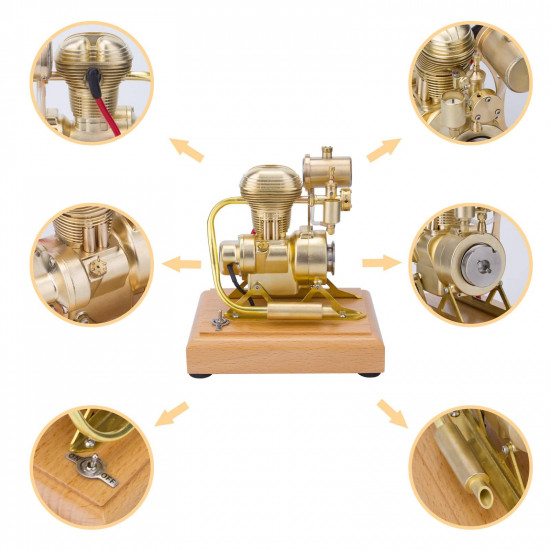 1.6cc miniature vertical ohv motorcycle model engine single-cylinder four-stroke internal combustion engine model r27 1.6cc miniature vertical ohv motorcycle model engine single-cylinder four-stroke internal combustion engine model r27