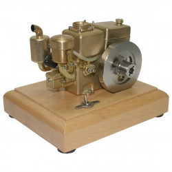 1.9cc miniature gasoline model engine old tractor engine four-stroke water-cooled internal combustion engine model
