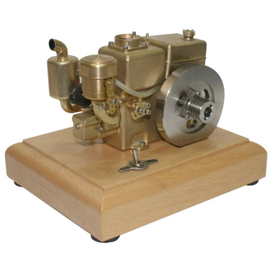 1.9cc miniature gasoline model engine old tractor engine four-stroke water-cooled internal combustion engine model 1.9cc miniature gasoline model engine old tractor engine four-stroke water-cooled internal combustion engine model