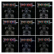 100+pcs luminous tube clock robot model kit assembling toy gift 100+pcs luminous tube clock robot model kit assembling toy gift