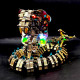 1000+pcs 3d diy cobra snake metal model kits 1000+pcs 3d diy cobra snake metal model kits
