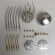 100pcs+ metal rhythm kinetic jellyfish model building kits with glass cover 100pcs+ metal rhythm kinetic jellyfish model building kits with glass cover