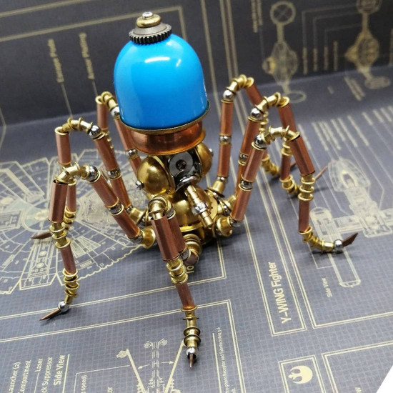 100pcs+ steampunk diy octopus assembly toy gift 100pcs+ steampunk diy octopus assembly toy gift