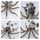 1060pcs steampunk mechanical octopus metal model kits with jupiter moon lamp 1060pcs steampunk mechanical octopus metal model kits with jupiter moon lamp