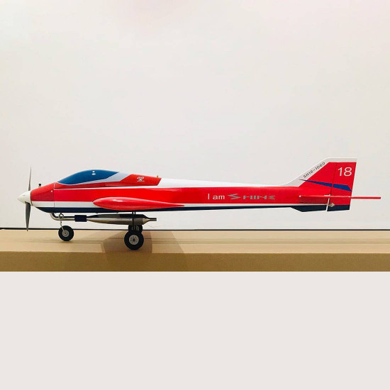 1080mm wingspan gas powered aerobatic 3a stunt airplane balsa wooden airplane model arf with sh18 nitro engine - red 1080mm wingspan gas powered aerobatic 3a stunt airplane balsa wooden airplane model arf with sh18 nitro engine - red
