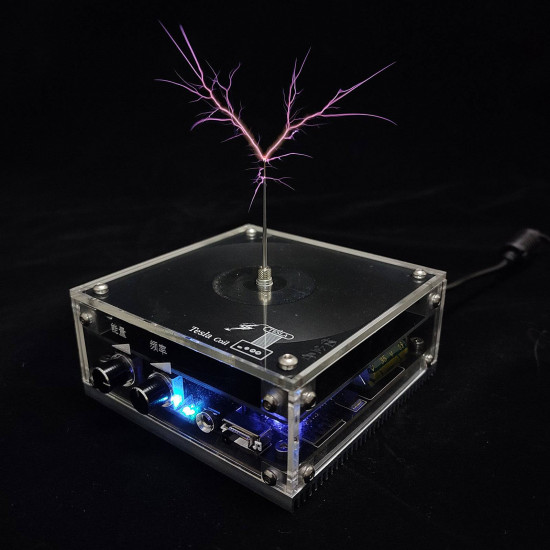 10cm electronic musical tesla coil artificial lightning magnetic storm coil experimental toy 48-54v dc 10cm electronic musical tesla coil artificial lightning magnetic storm coil experimental toy 48-54v dc