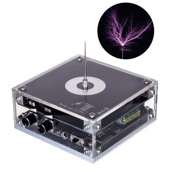 10cm electronic musical tesla coil artificial lightning magnetic storm coil experimental toy 48-54v dc 10cm electronic musical tesla coil artificial lightning magnetic storm coil experimental toy 48-54v dc