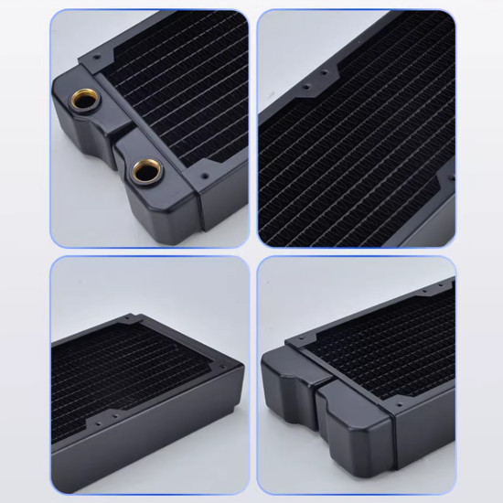 120 high-efficiency pure-copper water radiator 40mm for engine model modification 120 high-efficiency pure-copper water radiator 40mm for engine model modification