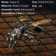126pcs 3d metal wasp assembly diy mechanical kit educational toy 126pcs 3d metal wasp assembly diy mechanical kit educational toy