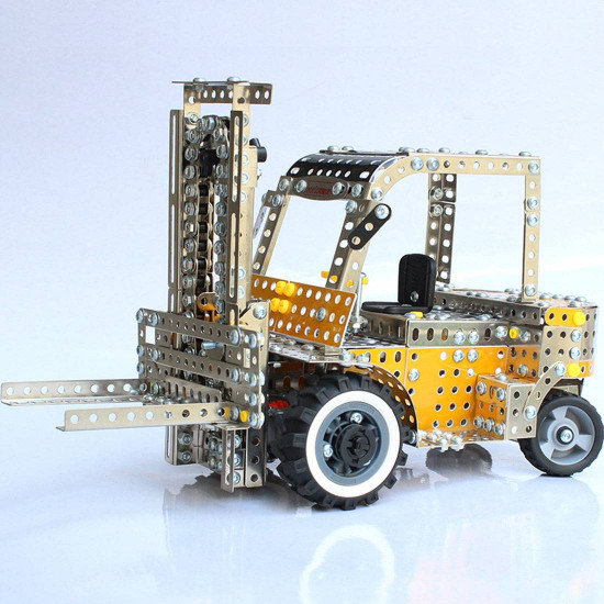 1300pcs simulation fork lift model kit diy metal assembly educational toy 1300pcs simulation fork lift model kit diy metal assembly educational toy
