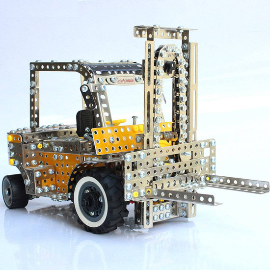 1300pcs simulation fork lift model kit diy metal assembly educational toy 1300pcs simulation fork lift model kit diy metal assembly educational toy