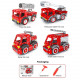 1375pcs+ diy metal assembly fire truck model exquisite four-piece educational toy gift 1375pcs+ diy metal assembly fire truck model exquisite four-piece educational toy gift