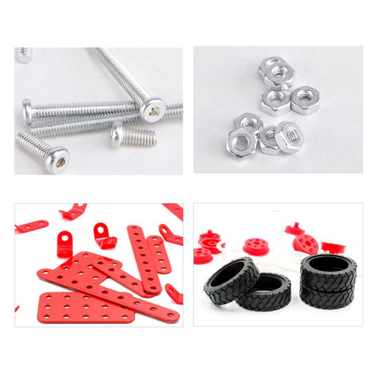 1375pcs+ diy metal assembly fire truck model exquisite four-piece educational toy gift 1375pcs+ diy metal assembly fire truck model exquisite four-piece educational toy gift