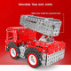 1375pcs+ diy metal assembly fire truck model exquisite four-piece educational toy gift 1375pcs+ diy metal assembly fire truck model exquisite four-piece educational toy gift