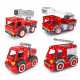 1375pcs+ diy metal assembly fire truck model exquisite four-piece educational toy gift 1375pcs+ diy metal assembly fire truck model exquisite four-piece educational toy gift