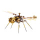 150pcs 3d metal golden dragonfly model building kit 150pcs 3d metal golden dragonfly model building kit