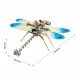 150pcs 3d metal golden dragonfly model building kit 150pcs 3d metal golden dragonfly model building kit
