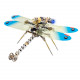 150pcs 3d metal golden dragonfly model building kit 150pcs 3d metal golden dragonfly model building kit