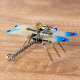 150pcs 3d metal golden dragonfly model building kit 150pcs 3d metal golden dragonfly model building kit