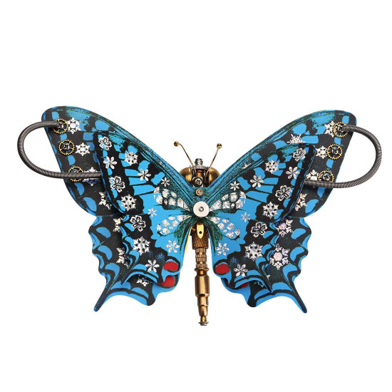 150pcs steampunk 3d tiger swallowtail butterfly model assembly diy kit 150pcs steampunk 3d tiger swallowtail butterfly model assembly diy kit