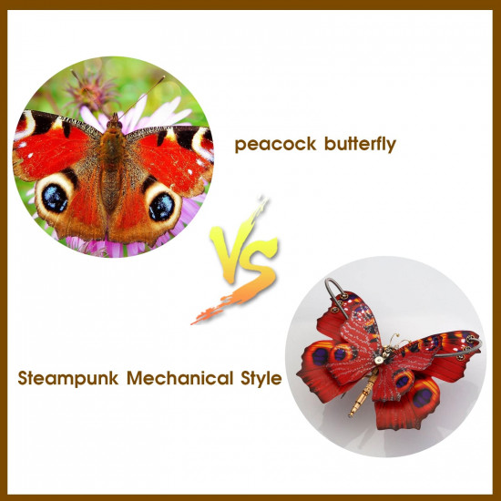 150pcs steampunk 3d tiger swallowtail butterfly model assembly diy kit 150pcs steampunk 3d tiger swallowtail butterfly model assembly diy kit