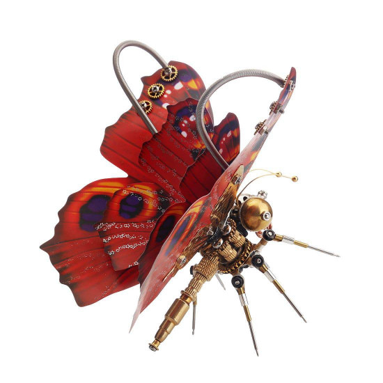 150pcs steampunk 3d tiger swallowtail butterfly model assembly diy kit 150pcs steampunk 3d tiger swallowtail butterfly model assembly diy kit