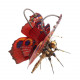 150pcs steampunk 3d tiger swallowtail butterfly model assembly diy kit 150pcs steampunk 3d tiger swallowtail butterfly model assembly diy kit