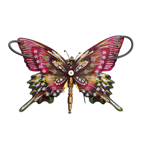 150pcs steampunk 3d tiger swallowtail butterfly model assembly diy kit 150pcs steampunk 3d tiger swallowtail butterfly model assembly diy kit