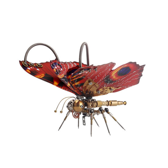 150pcs steampunk 3d tiger swallowtail butterfly model assembly diy kit 150pcs steampunk 3d tiger swallowtail butterfly model assembly diy kit