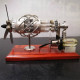 16 cylinder upgraded stirling engine model quartz glass hot air creative motor engine generator 16 cylinder upgraded stirling engine model quartz glass hot air creative motor engine generator