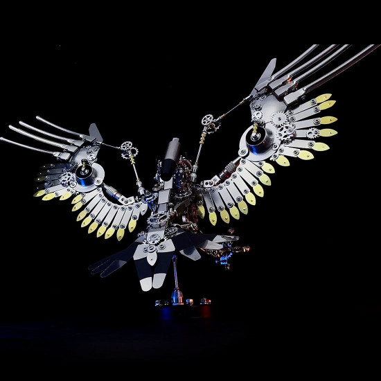1800+pcs cyberpunk diy 3d metal gyrfalcon eagle model kits 1800+pcs cyberpunk diy 3d metal gyrfalcon eagle model kits