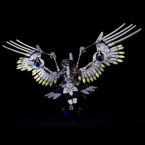 1800+pcs cyberpunk diy 3d metal gyrfalcon eagle model kits 1800+pcs cyberpunk diy 3d metal gyrfalcon eagle model kits